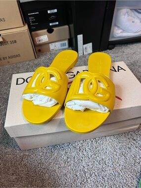 Dolce & Gabbana Sandals - Yellow